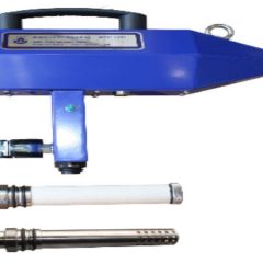 Determine the levels of stack gases with stack gas analyzer